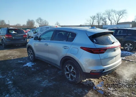2020 Kia Sportage Lx z USA, uszkodzony, nr VIN KNDPM3AC6L7712831